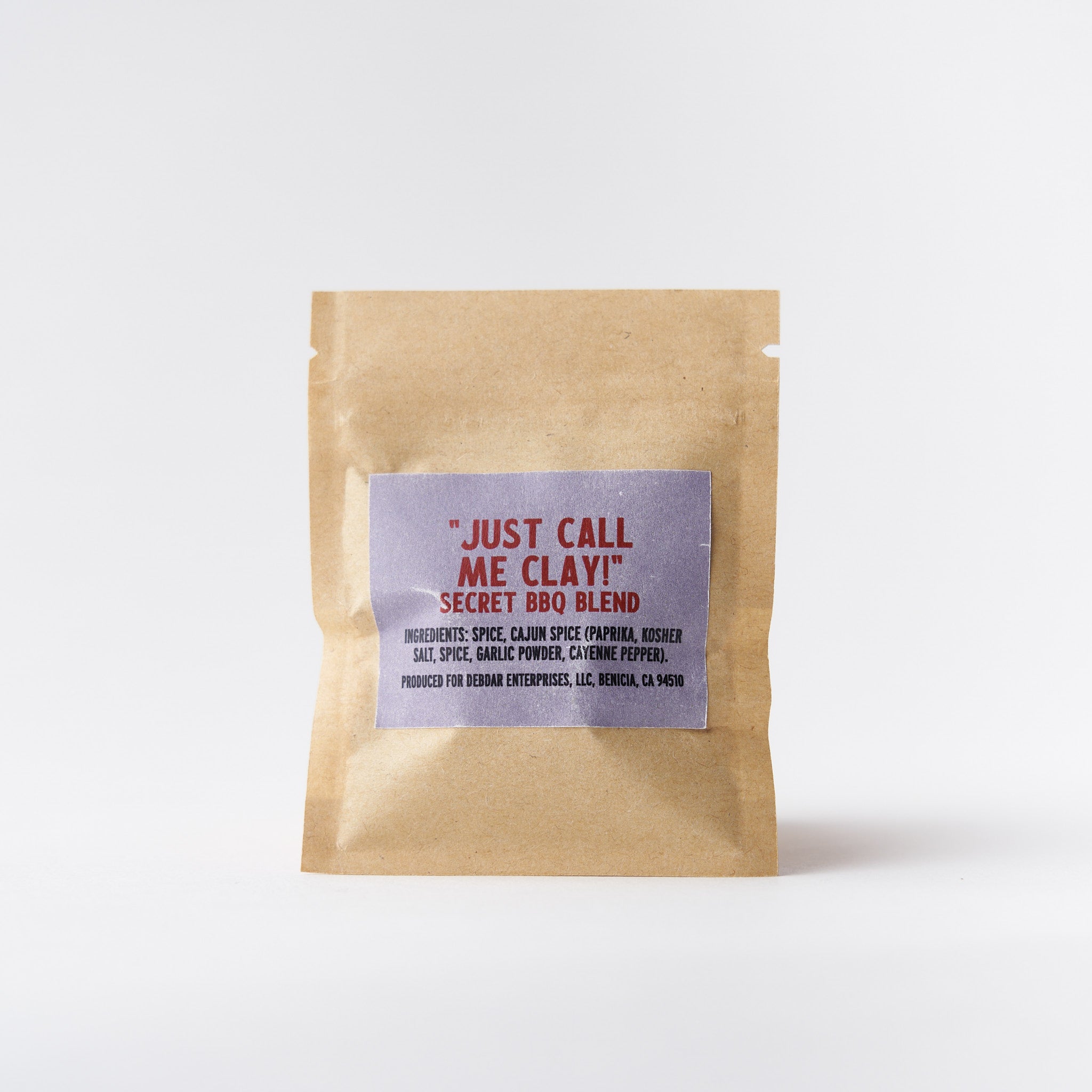 "Just Call Me Clay" Spice Blend Pouch Pack