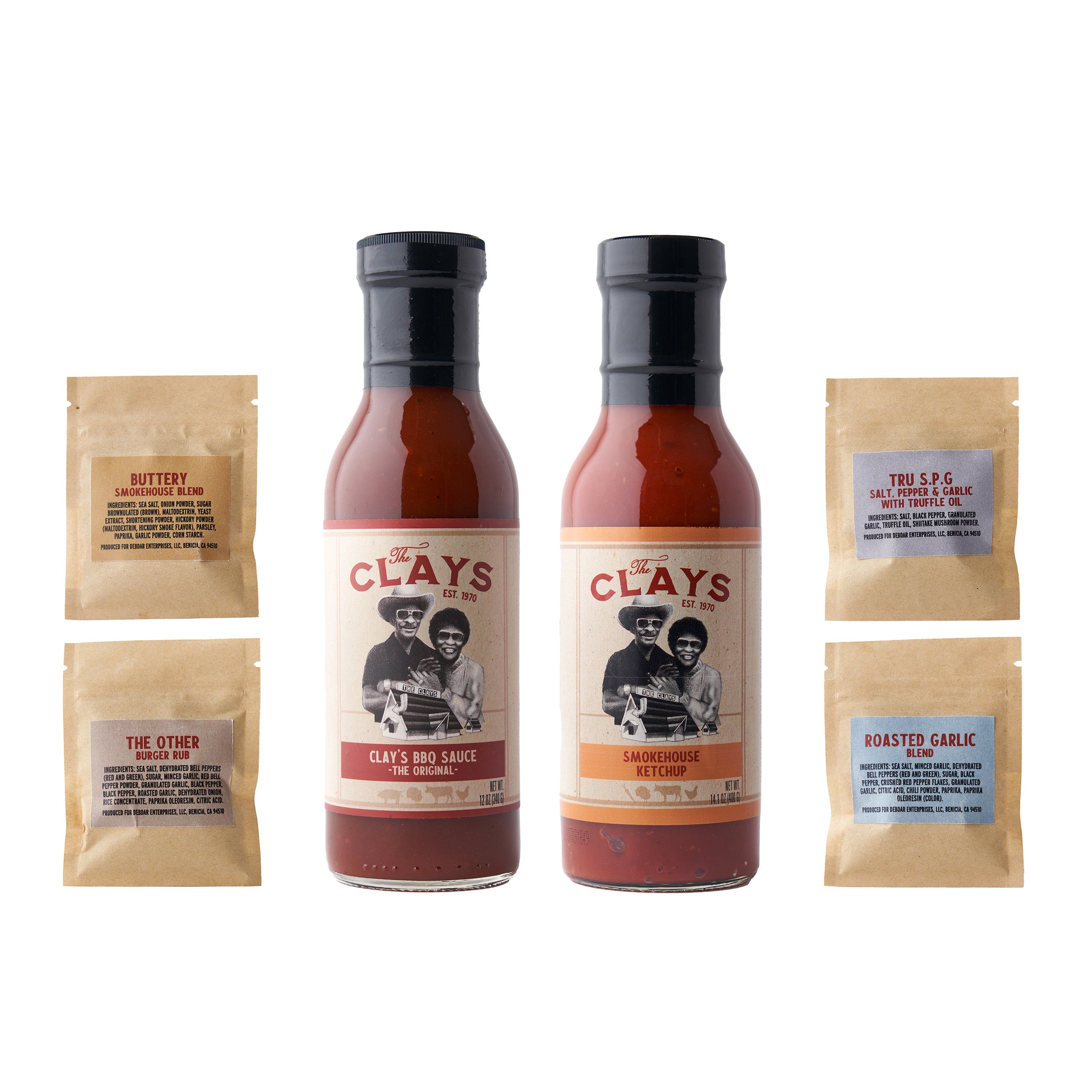 The Ultimate Burger Sampler Mini Bundle – Clay Family Recipes